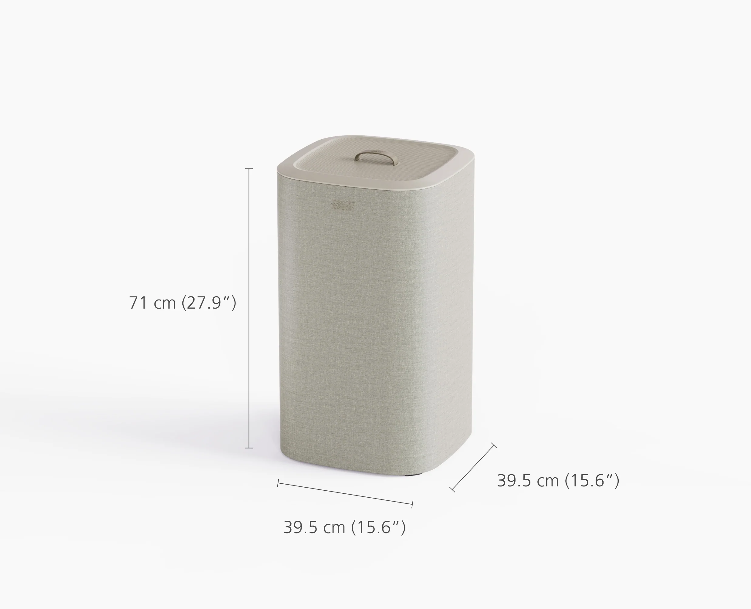 Tota One 60L Ecru Laundry Basket - Image 7