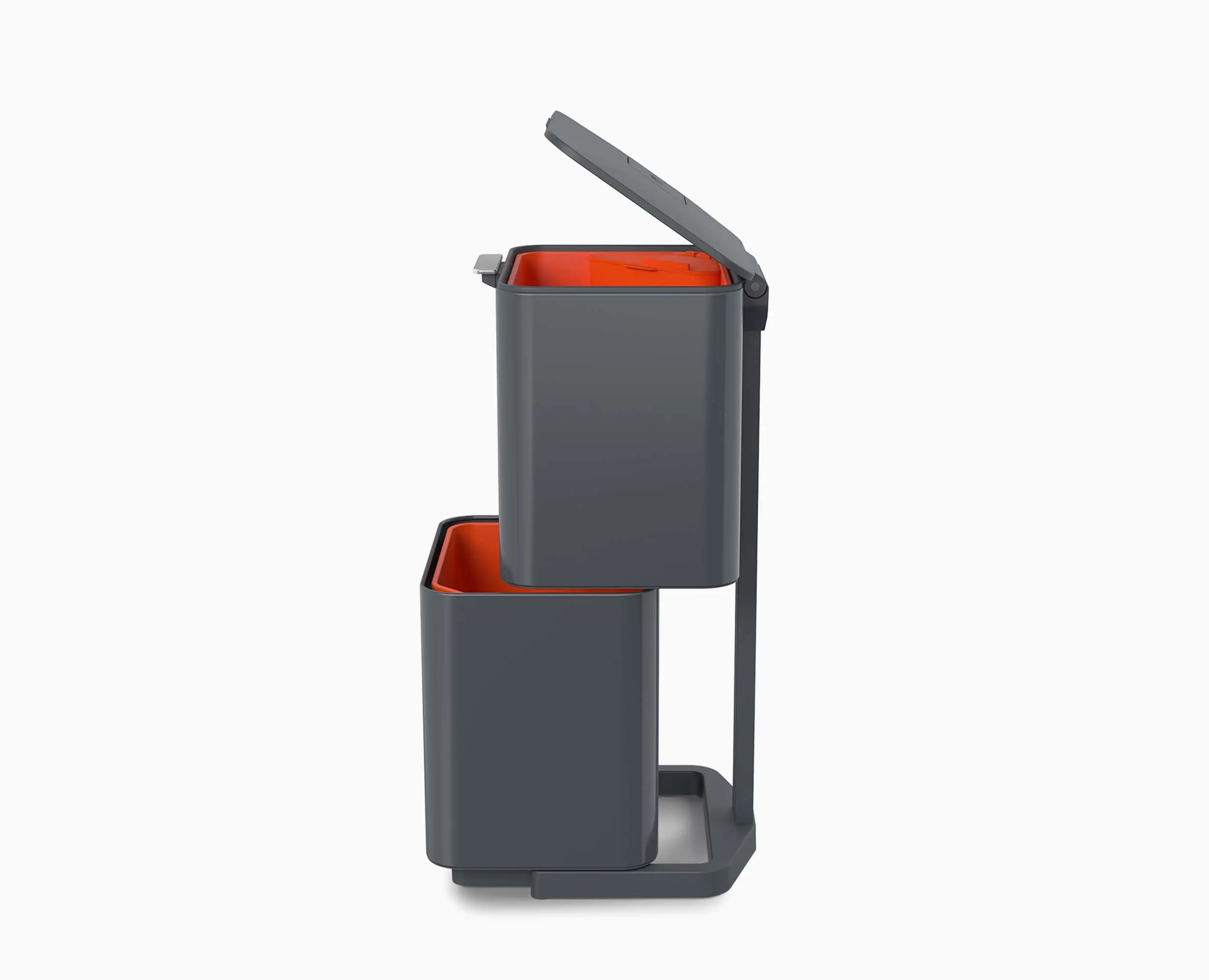 Totem Compact 40L Grey Waste & Recycling Bin Starter Set - Image 3