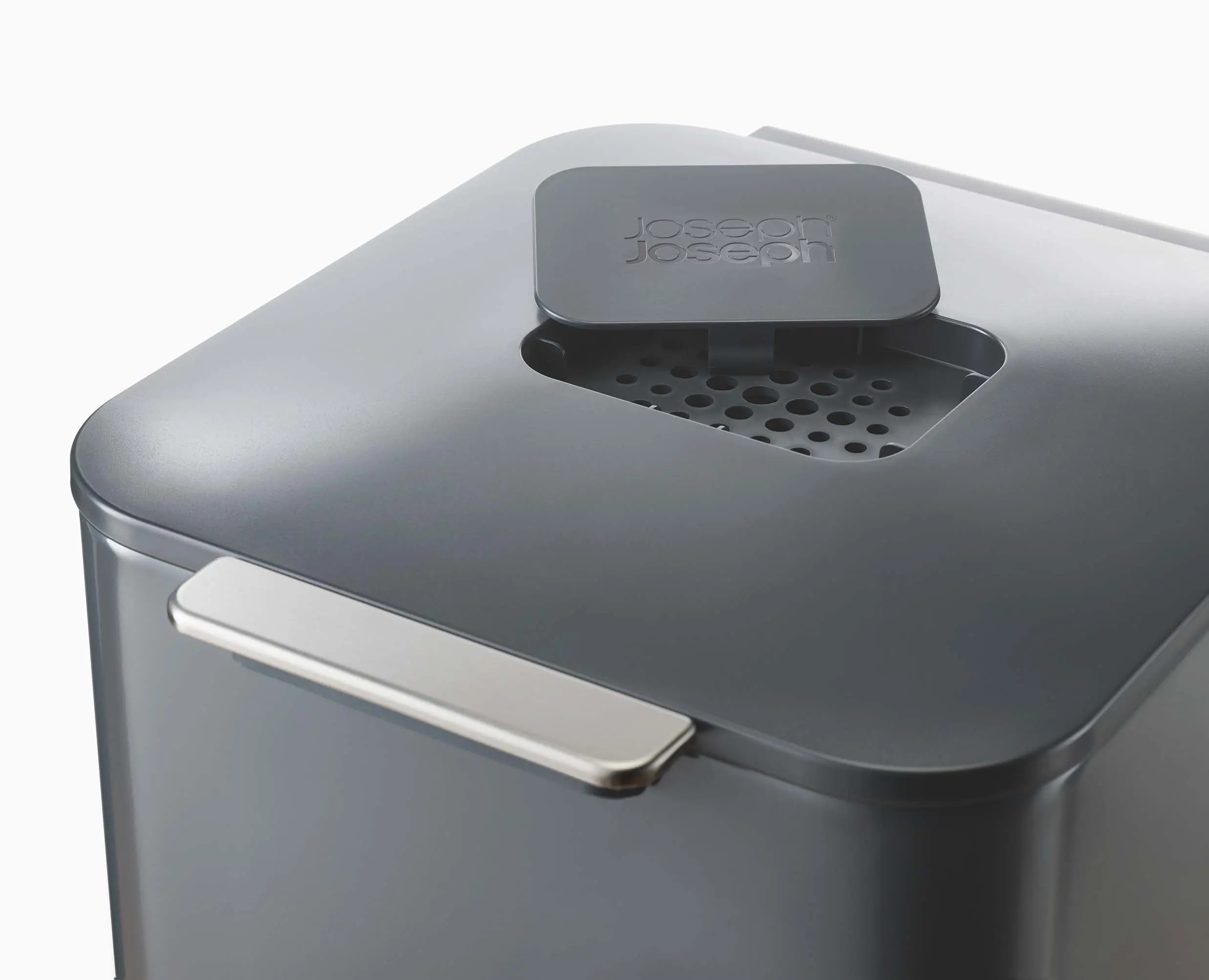 Totem Compact 40L Grey Waste & Recycling Bin - Image 6