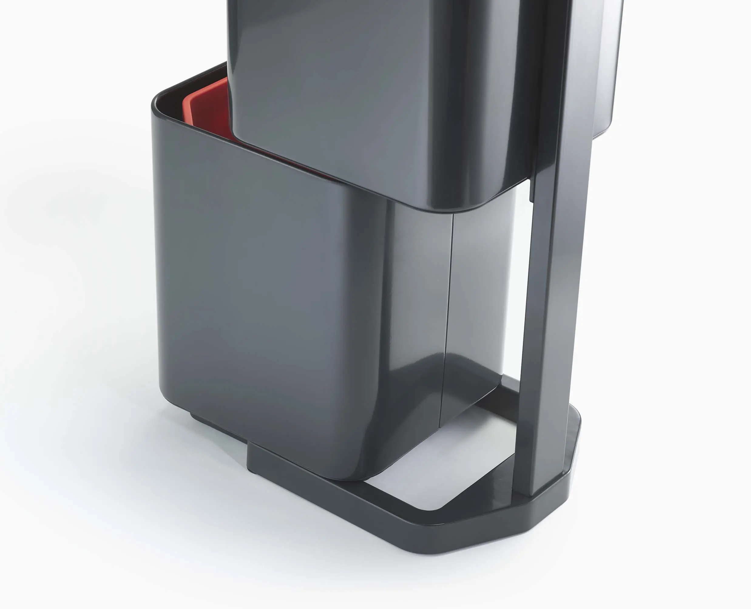 Totem Compact 40L Grey Waste & Recycling Bin - Image 7