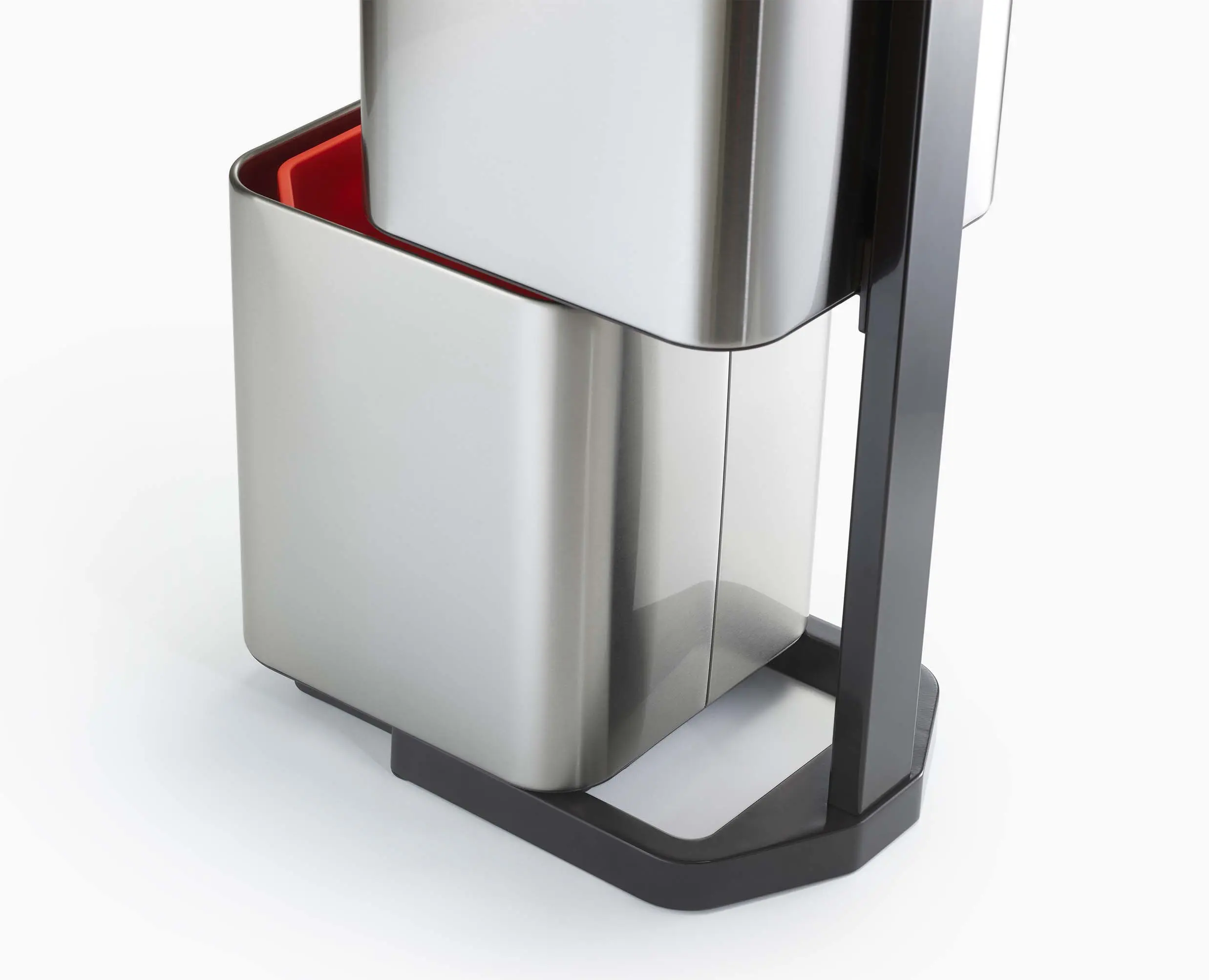 Totem Compact 40L Stainless-steel Waste & Recycling Bin - Image 7