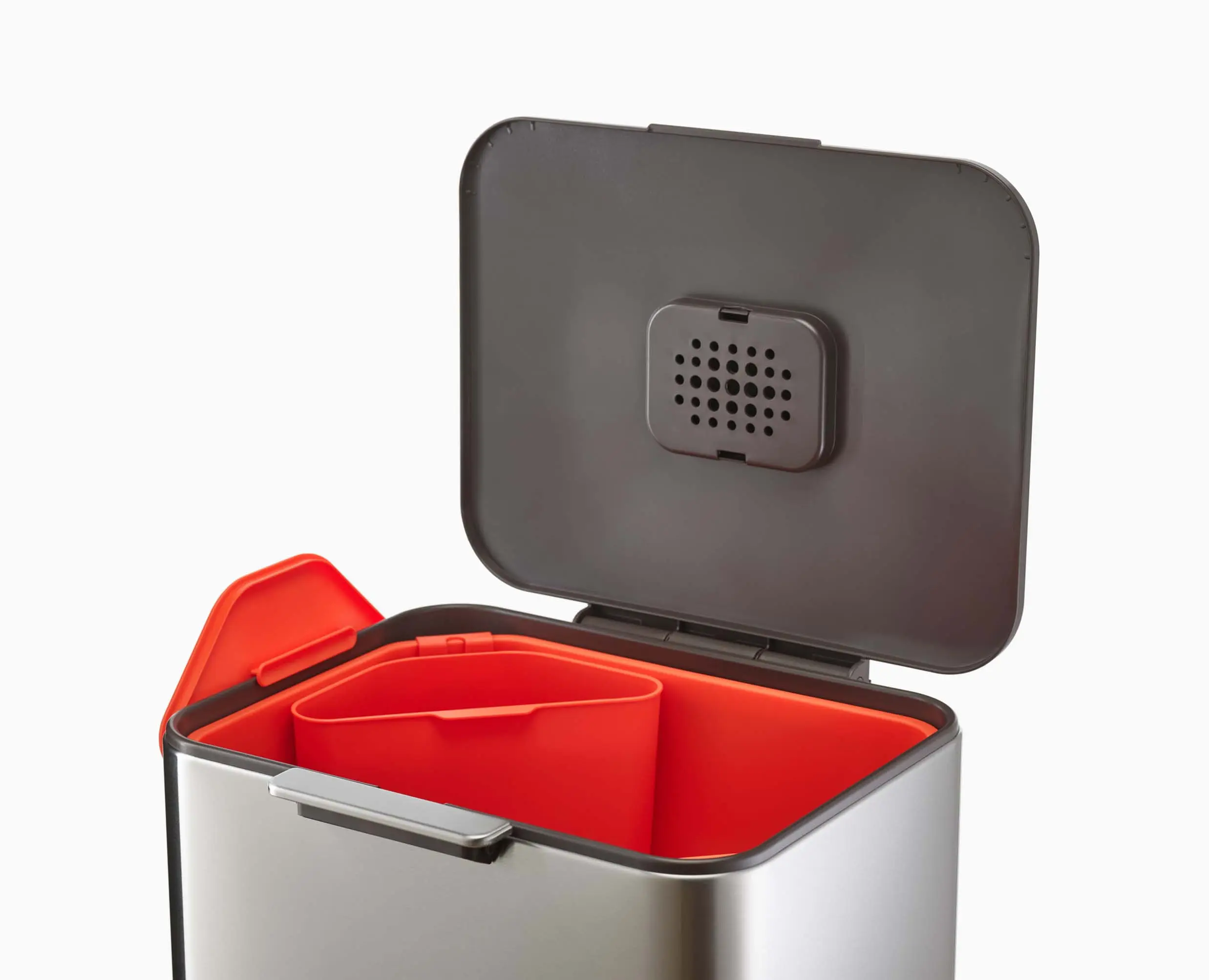 Totem Max 60L Stainless-steel Waste & Recycling Bin - Image 5