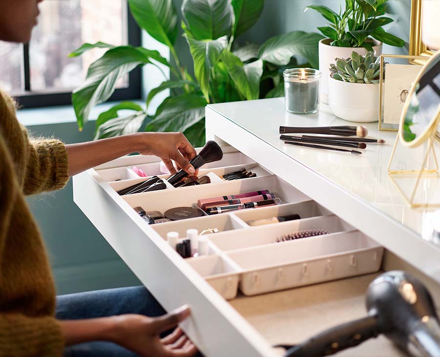 Viva 12-piece Makeup Drawer Organiser Set - Image 2
